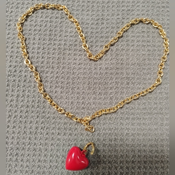 Roxanne Assoulin The Mini Puffy Heart Charm Necklace - Picture 4 of 5